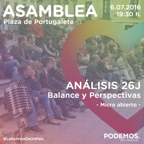 Cartel Asamblea