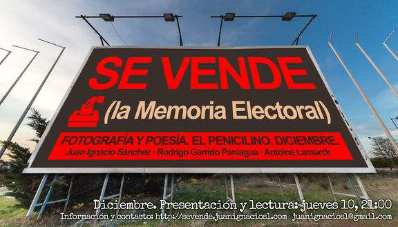 Cartel de la exposición Se Vende la Memoria Electoral