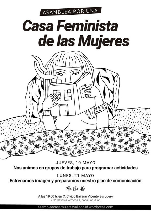 Programación mayo Casa Feminista de Valladolid
